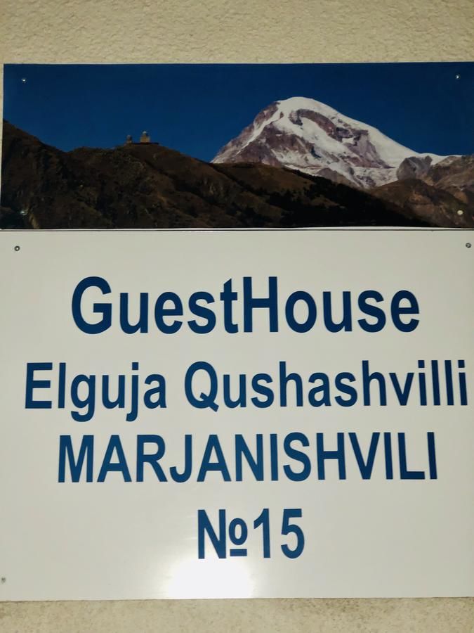 Гостевой дом Guest House Elguja Qushashvili Степанцминда-40